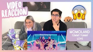 MOMOLAND X NATTI NATASHA Yummy Yummy Love MV  Reacción [upl. by Mccahill]