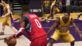 NBA 2K13 MyCAREER Playoffs Lakers Stop The Brooms From Coming Out  Finals Game 4 [upl. by Fast]