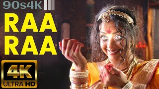 Ra Ra 4k Video Song  Chandramukhi  Rajinikanth Nayanthara Jyothika  PVasu  90s4k UHD [upl. by Onit]