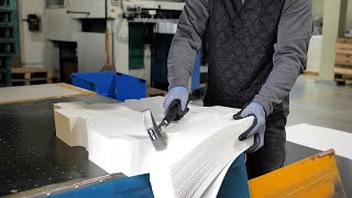 Paper Packaging Factory in Korea That Machines Make Automatically [upl. by Starks]