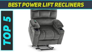 Top 5 Best Power Lift Recliners in 2024 [upl. by Aisercal]