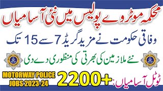 Motorway Police Jobs 2024 Online Apply  Jobs in National Highway and Motorway Police 2024 nhmpjobs [upl. by Auhs136]