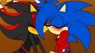 SONICA KISSES SHADINA  Sonic Comic Dub [upl. by Stedt]