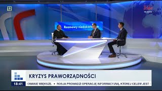 Rozmowy niedokończone Kryzys praworządności [upl. by Eelik]