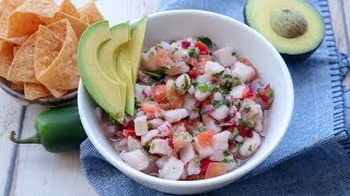 🐟Ceviche de Tilapia 🐟 Receta fácil y deliciosa [upl. by Carolus124]