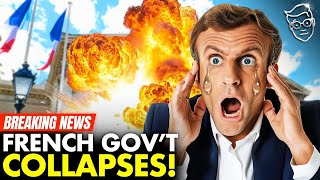 BREAKING French Government COLLAPSES Macron Ready To RESIGN  French Nationalist Party RISING 🇫🇷 [upl. by Innos]