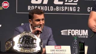 Bisping v Rockhold Hilarious Diss Compilation [upl. by Etteval]