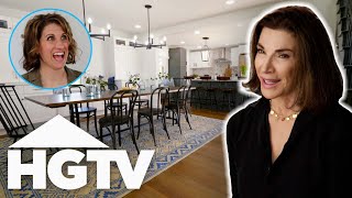 Hilary Farr Turns A ClosedOff House Into A Spacious Home To Entertain  Tough Love With Hilary Farr [upl. by Ecyaj]