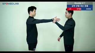 Active Compression Test I 상부 관절와순 파열SLAP 평가I shoulder7 [upl. by Glennon285]