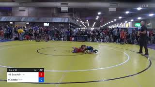 28 Lbs Rnd Of 16  Greyson Goodwin The Wrestling Academy Vs Noah Lopez Montrose Elite Wrestling [upl. by Orpah418]