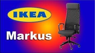 Best office chair IKEA Markus ◙ Build Timelapse [upl. by Ahtivak629]