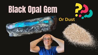 Cutting Black Opals A Gamble Worth Taking [upl. by Annawad]