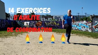 14 EXERCICES DAGILITÉ ET DE COORDINATION 🔥🔥🔥 [upl. by Dirgni190]