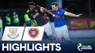 St Johnstone 12 Hearts  Vargas Goal Secures Hearts Victory  William Hill Premiership [upl. by Torie]