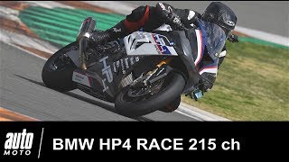 BMW HP4 RACE 215 ch Essai POV avec Kenny Foray [upl. by Claiborne]