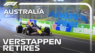 Verstappen DRAMA In The Opening Laps  2024 Australian Grand Prix [upl. by Nywroc]