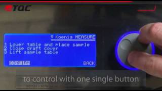 TQC PENDULUM HARDNESS TESTER [upl. by Rosalee]