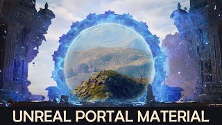 Unreal Engine Portal Material [upl. by Devlen51]