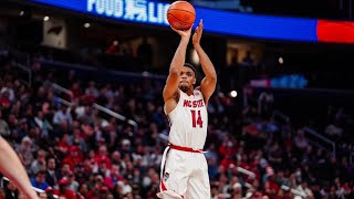 20240312 Louisville Cardinals 15 vs NC State Wolfpack 10 Mens Basketball ACCT [upl. by Dagna]