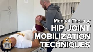 Hip Joint Mobilizations Manual Therapy Techniques [upl. by Eiruam559]