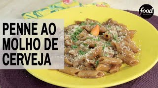 PENNE AO MOLHO DE CERVEJA  BIZU [upl. by Odo9]