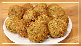 FALAFEL de Garbanzos  La RECETA Árabe más VEGANA [upl. by Druci]