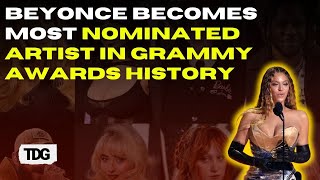 Grammy Awards Nomination  Beyonce Shatters Grammy Records Bags 11 Nominations This Year [upl. by Aldrich]