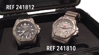 VICTORINOX PROFESSIONAL DIVE WATCHES TITANIUM REF 241812 AND REF 241810 [upl. by Wilmer]