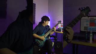 Polyphia  GOAT bass solo cover basscover polyphia [upl. by Noerb]