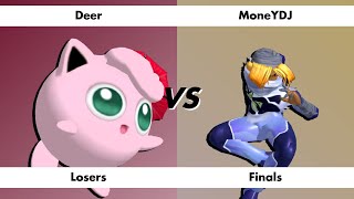 MoneYDJ vs deer  Melee Bair Trap 68 Losers Finals [upl. by Danna618]