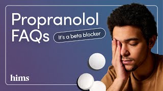 Propranolol FAQs What You Need to Know [upl. by Corinna791]