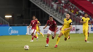 Malaysia vs Indonesia AFF Suzuki Cup 2020 Group Stage Extended Highlights [upl. by Rey]