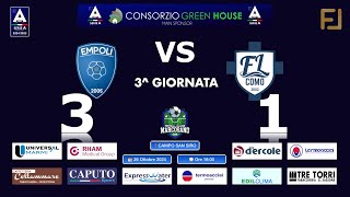 3 Giornata  Serie A  Highlights Empoli vs Como 31 [upl. by Hareemas]