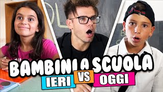 BAMBINI A SCUOLA  IERI VS OGGI  iPantellas [upl. by Leugimsiul]