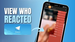 How To See Who Reacted On My Telegram Channel Post Easy [upl. by Odlonyer429]