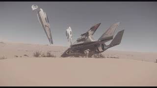 Sand Whales  Star Citizen Low Flight  Daymar Safari [upl. by Callery149]