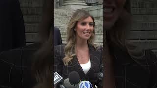 Donald Trump’s lawyer Alina Habba speaks after Trump takes the stand in civil fraud trial [upl. by Ruthie]