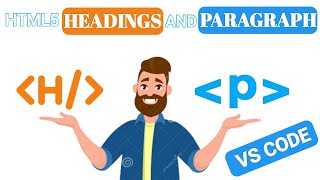 How to use Html Heading and Paragraph tags [upl. by Adnilrev918]