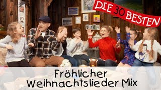 ⛄️ Fröhlicher Weihnachtslieder Mix für Kinder  Kinderlieder [upl. by Pang682]