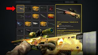 FalleN encontrei sua Souvenir AWP  Dragon Lore mas a notícia não é das melhores [upl. by Yelsiap765]