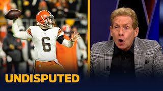 What should the Browns do with Baker Mayfield next season — Skip amp Shannon I NFL I UNDISPUTED [upl. by Ainimreh]