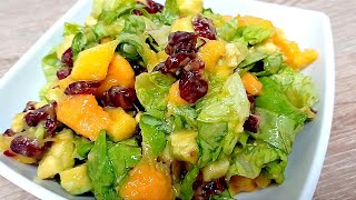 💥 La ensalada más exquisita que habrás de probar ¡Te encantará 😋 [upl. by Norved716]