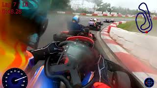 KART AMIKA 2024 CAT SENIOR KGV TRACADO 116 27OUT24 CORRIDA 1 [upl. by Martel]