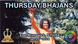 LIVE Thursday Bhajans  Jan 25th 2024  East Brunswick NJ USA [upl. by Ainaled]