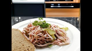 【私だけの AI ♡ レシピ 】4 バイエルン風ハムサラダ 【Mein eigenes AI♡Rezept 】 4 Bayerischer Wurstsalat [upl. by Tehcac]