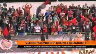 Dron edhe në ndeshjen FlamurtariSkënderbeu  Top Channel Albania  News  Lajme [upl. by Nnav427]