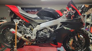 Aprilia RSV4 przegląd po kupnie [upl. by Artapoelc]