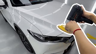 Car Polishing For Beginners Remove Swirls and Scratches carbodyrepair [upl. by Lenor]