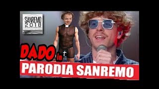 Lo Stato Sociale  “Una vita in vacanza”  Sanremo 2018  DADO PARODIA [upl. by Oirotciv501]