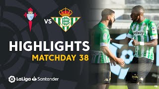 Resumen de RC Celta vs Real Betis 23 [upl. by Alvy]